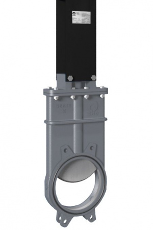 Задвижки шиберные СМО K-02-ISO-E нержавеющая сталь межфланцевые ISO-фланец